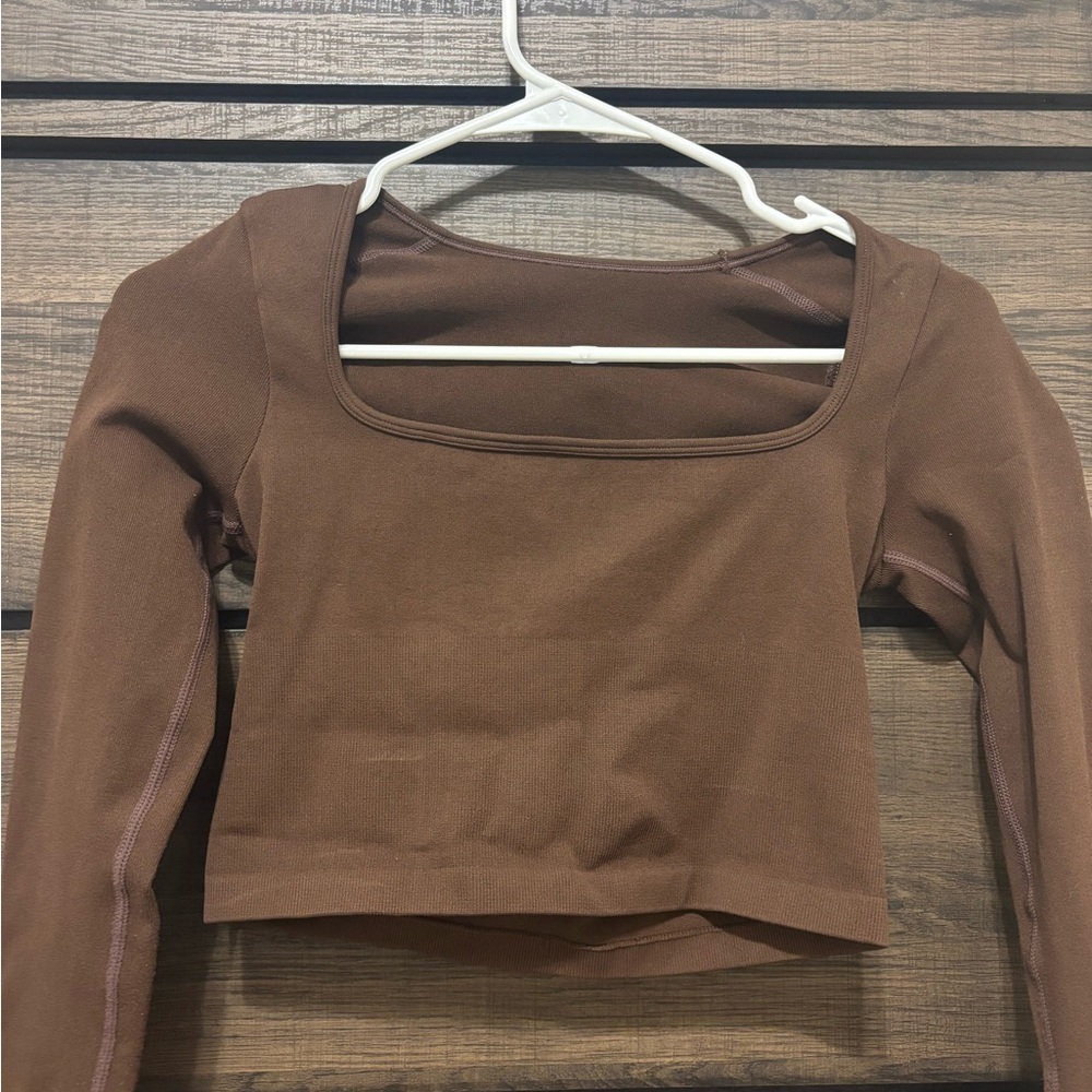Amazon Brown Crop Top for Women